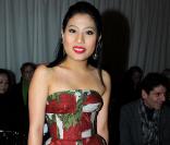La princesse  Sirivannavari Nariratana de Thaïlande  au défilé automne-hiver 2009 de Jean-Paul Gaultier