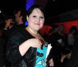 Beth Ditto au défilé automne-hiver 2009 de Jean-Paul Gaultier