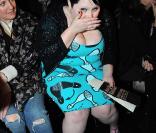 Beth Ditto au défilé automne-hiver 2009 Jean-Paul Gaultier