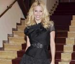 Michelle Hunziker, lors de l'émission Oscar TV 2009, au théâtre de San Remo, el 8 mars 2009.