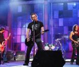  Metallica sur scène en novembre 2003 pour les Music Awards à Los Angeles 