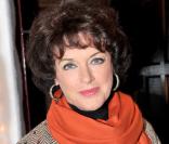Annie Duperey au nouvel an russe chez Castel