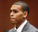 Chris Brown est venu à la cour de Los Angeles le 5 mars 2009 pour répondre aux accusations de violences et menaces de mort contre Rihanna 