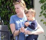 Melissa Joan Hart et son fils Braydon, née en mars 2008