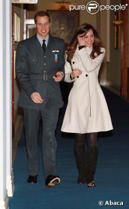 Le Prince William et sa future femme (?) Kate Middleton