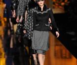 Collection automne-hiver 2009/2010, prêt-à-porter Christian Dior, Défilé à l'Espace Ephémère Tuileries le 6 mars 2009
