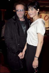 Christophe Lambert et Sophie Marceau, à la première de LOL, le 2 février 2009.