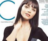 La très sexy Christina Ricci... en couverture de C !
