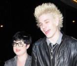 Kelly Osbourne et son fiancé Luke Worrall après une séance au cinéma à Hollywood le 16 mars 2009