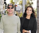 Bruce Willis et sa compagne Emma Heming le 6 mars 2009 