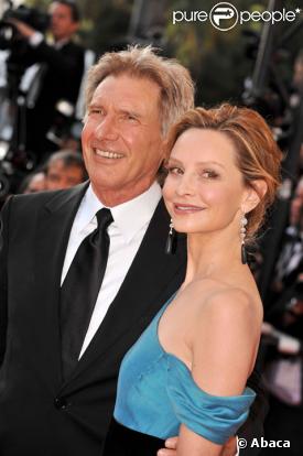 Harrison Ford et Calista Flockhart au festival de Cannes 2008 