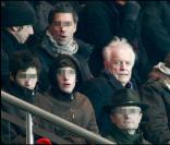 André Dussolier en famille au Parc des Princes