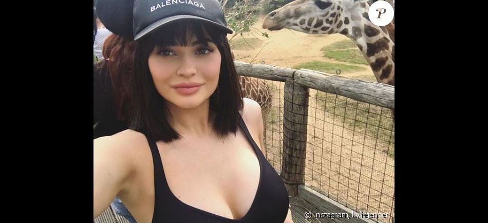 Kylie Jenner au zoo le 6 juillet 2017.