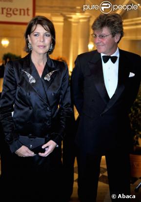 La princesse Caroline de Monaco et son époux le prince Ernst-Auguste de Hanovre