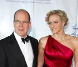 Charlene Wittstock et le Prince Albert à New York en octobre 2008 