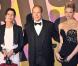 Caroline de Hanovre, le Prince Albert II et Charlene Wittstock, lors du 55e Bal de la Rose, à Monaco, le 28 mars 2009 !