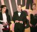 Caroline de Hanovre, le Prince Albert II et Charlene Wittstock, lors du 55e Bal de la Rose, à Monaco, le 28 mars 2009 !
