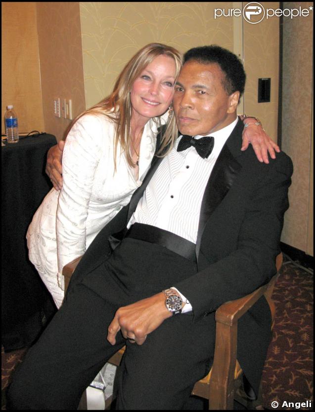 Mohamed Aliet Bo Derek à la soirée de charité contre la maladie de Parkinson