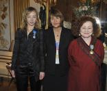 Sylvie Testud et Catherine Arditi décorées... devant Pierre Palmade, Pierre Arditi, Aure Atika !