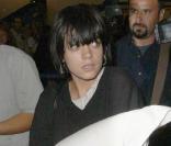 Lily Allen à l'aéroport de Los Angeles