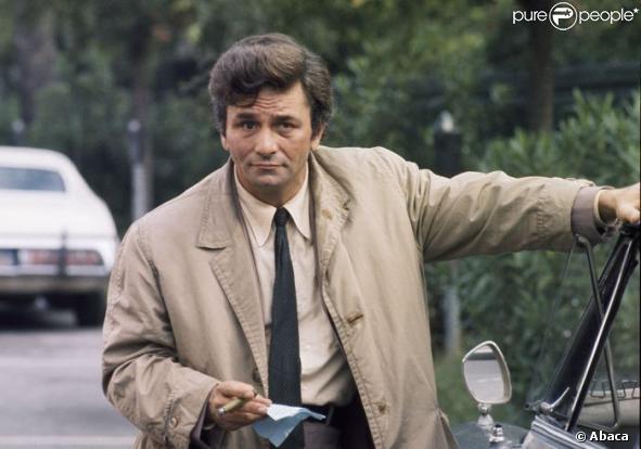 Peter Falk, alias Columbo