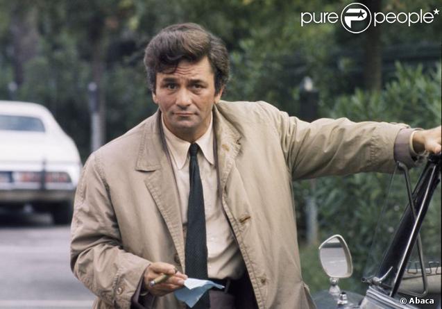 Peter Falk, alias Columbo