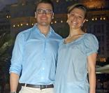 Victoria de Suède et son fiancé Daniel Westling à Copacabana