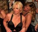 Britney Spears en boîte de nuit à Dallas, après son concert. 31/03/09 