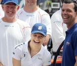 Victoria de Suède est allée à la rencontre, à Rio de Janeiro, des équipages des bateaux Ericsson engagés dans la Volvo Ocean Race