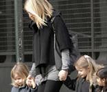 Gwyneth Paltrow et ses enfants Moses et Apple