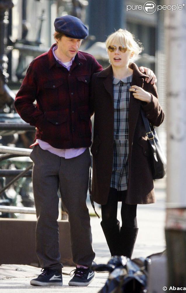 Spike Jonze et Michelle Williams, à New York.