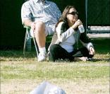 Mel Gibson et sa femme Robyn Moore en 2004