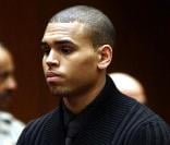 Chris Brown lors de son procès