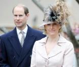 Le Prince Edward et la Comtesse de Wessex, Sophie Rhys Jones, à la fête de Pâques, à Windsor
