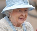 La Reine Elizabeth à la fête de Pâques, à Windsor