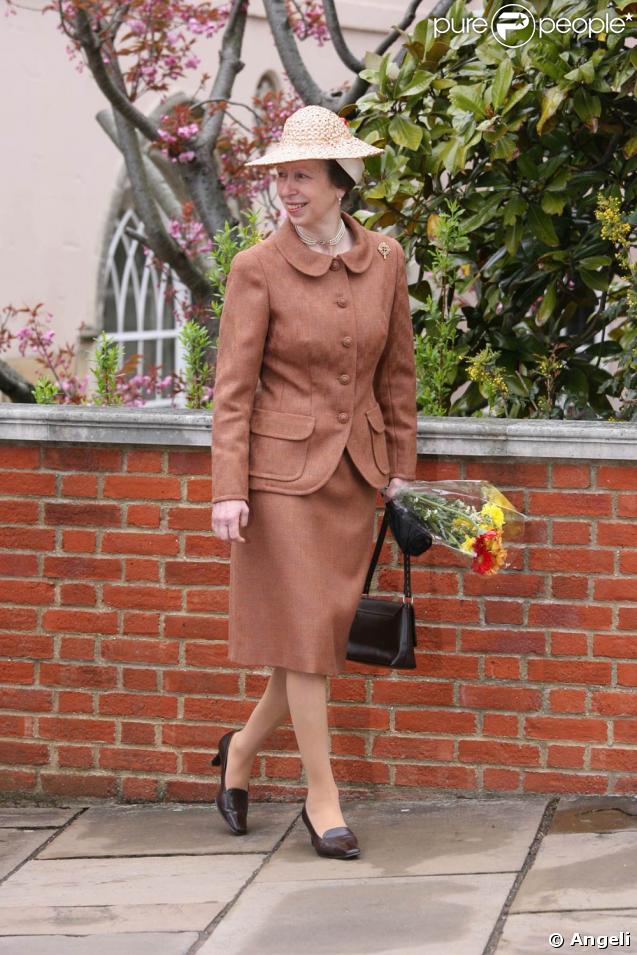 La Princesse Anne à la fête de Pâques, à Windsor
