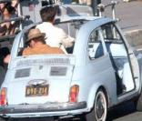Johnny Depp sur le tournage de The Rum Diary, de Bruce Robinson, à Porto Rico, en avril 2009 !