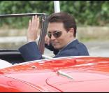 Johnny Depp sur le tournage de 