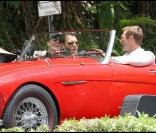 Johnny Depp sur le tournage de 