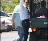 Johnny Depp sur le tournage de 