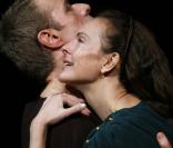 Lambert Wilson et Carole Bouquet sur scène dans Bérénice