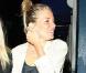 Sienna à la sortie du Groucho club à Londres, le 14 avril 2009. Total look black &amp; white ! 