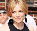 L\'actrice anglaise Sienna Miller<br />