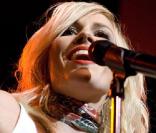 Natasha Bedingfield lors de son concert à San Francisco le 14 avril