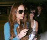 Lindsay Lohan et sa soeur Ali à Burbank. 15/04/09