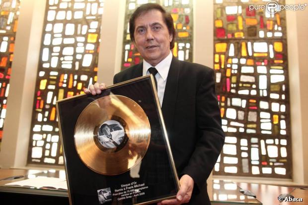 Frank Michael a reçu un disque d'or en Belgique, aujourd'hui