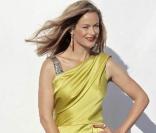 Le top model Carolyn Murphy en shooting à Malibu le 17 avril 2009