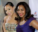  Ashanti et sa maman Tina au Gala Jenesse Silver Rose and Auction, à Beverly Hills. 19/04/09  