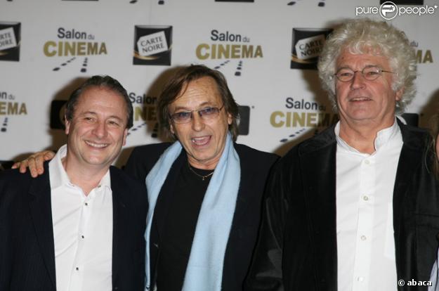 Patrick Bouchitey, Alexandre Arcady et JJ Annaud au salon du cinéma
