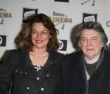 Jean-Pierre Mocky et sa femme au salon du cinéma